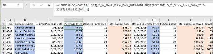 Challenge 6 EXCEL